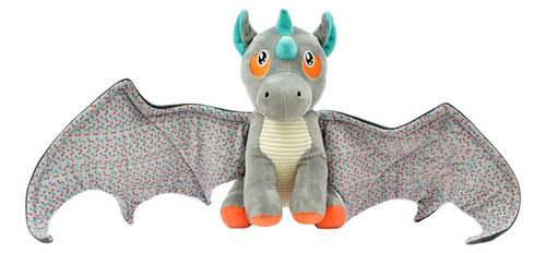 Dragon De Peluche Murciélago Con Alas Extendidas Original 