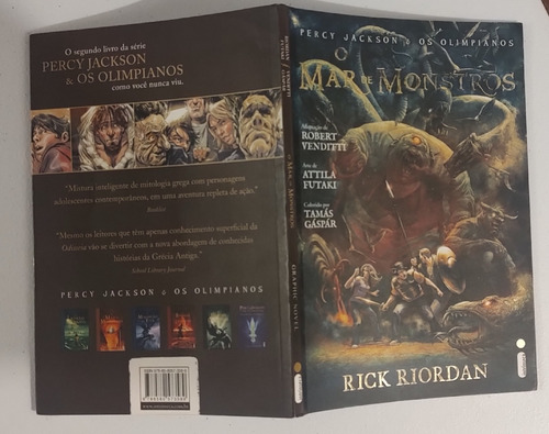 Hq Percy Jackson & O Mar De Monstros - Rick Riordan - (Usado)