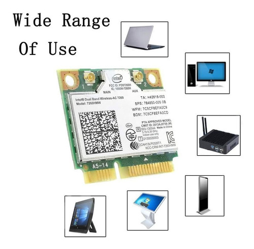 Mqupin Dual Band Wireless - Intel 7260.hmw Dual Band Wireles