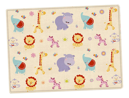 Tapete Para Gatear Antideslizante De 180x150 Cm Para Bebés