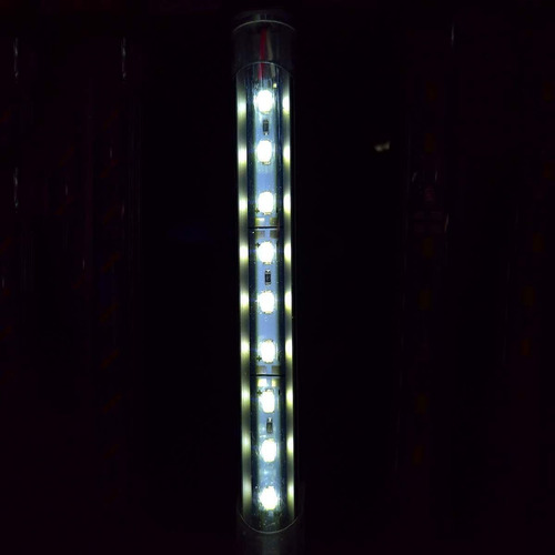 Luminária Led Super Branca Aqualumi 30cm + Fonte