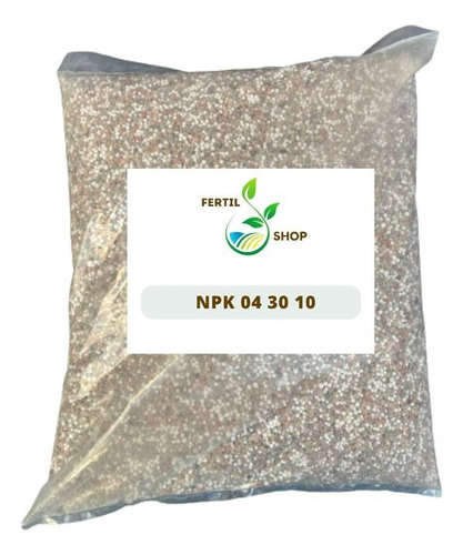 Fertilizante Npk 04 30 10 Adubo Completo 3kg