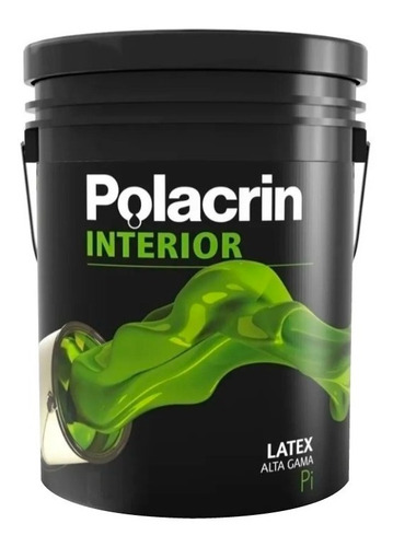 Látex Polacrin Interior Lavable Protección Superficies | 4lt