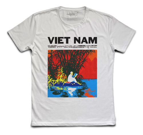 Remera B Viet Nam Vietnam Poster. Tienda Outsider