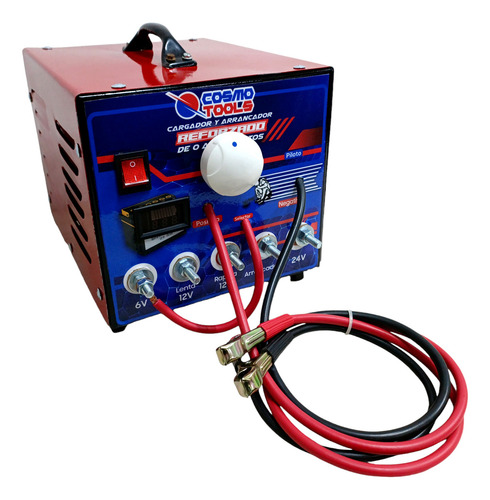 Cargador Y Arrancador Cosmotools Cb20 2amp 127v 6, 12 Y 24 V