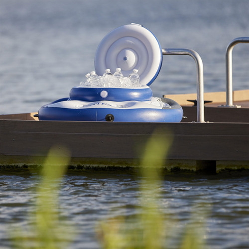 Soporte Inflable Flotante Para 24 Latas, Natación, Navegació