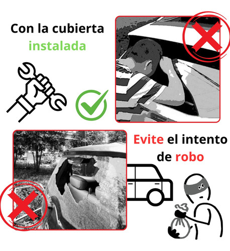 Cubierta Retráctil Honda Crv 2017 18 19 20 21 2022 F Carbono