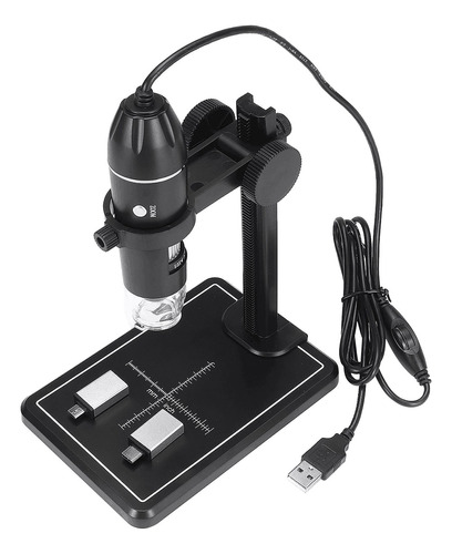 Microscopio Digital Usb Con Cámara De Aumento 1600x