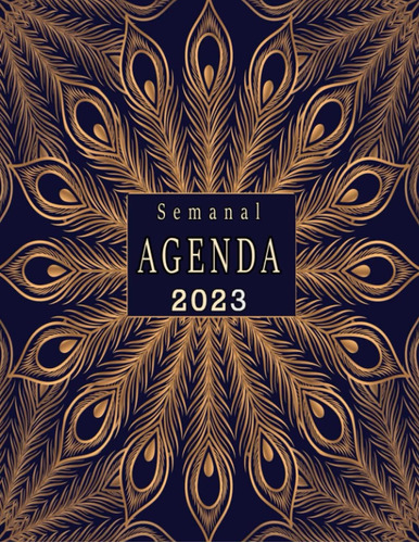 Libro: 2023 Agenda Semanal: 2023 Agenda Semanal ,12 Meses De