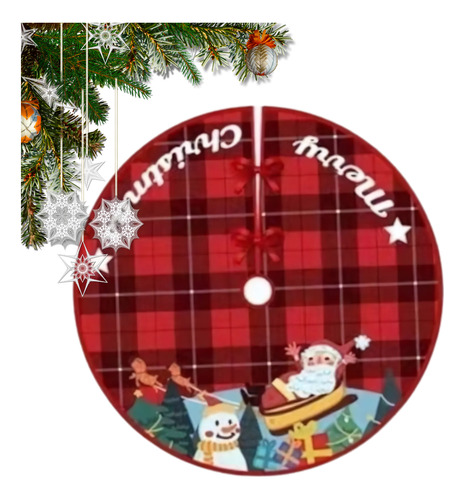 Falda Pie De Árbol Navidad De 120x120cm