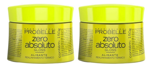 Botox Capilar Probelle Zero Absoluto 150g - Kit Com 2un