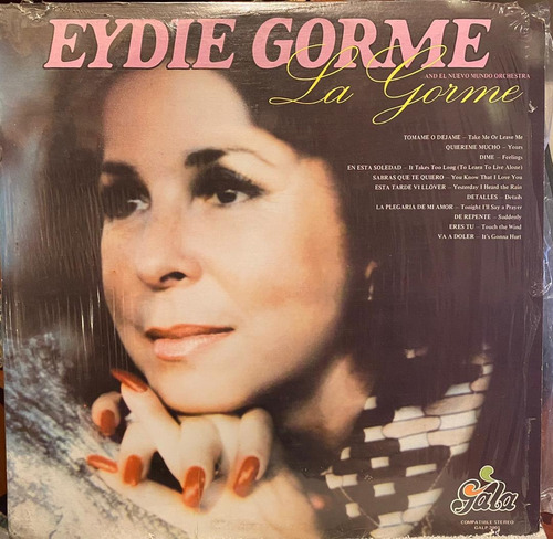 Disco Lp - Eydie Gormé / La Gorme. Album (1977)