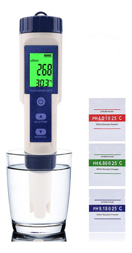 Medidor Multiparámetro Ph/ec/tds/salinidad/temperatura C/nf