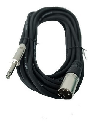 Imagen 2 de 7 de Cable Profesional Pro Audio Plug Mono A Canon Xlr Macho 1,8m