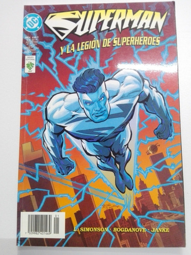 Revista Superman Y La Legion De Los Super Heroes De 1998