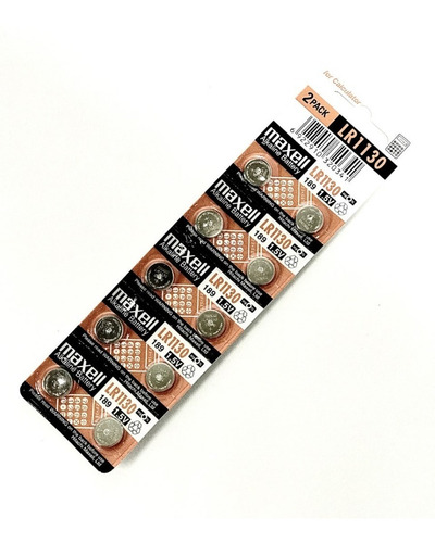 Pila Lr1130 Por 10 Unidades Maxell