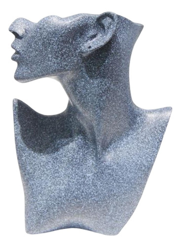 Estante De Accesorios De Busto De Collar Con Pendientes