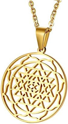 Collar Con Colgante En Forma De Talismán, Amuleto De Chakra