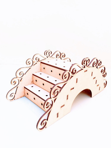 Candy Bar Puente Chupetines Souvenir - Mdf / Fibrofacil
