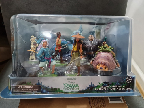 Raya And The Last Dragon Play Set Disney Store Delux Figurin (Usado)