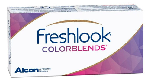 Imagen 1 de 5 de Lentes De Contacto Fresh Look Trikolor Optica H