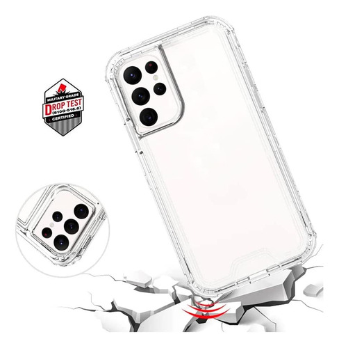 -funda Protector Uso Rudo 3 En 1 Para Samsung .