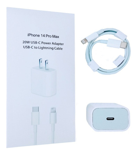 Cargador Para iPhone X Xr 11 12 13 14 Pro Max 20w C