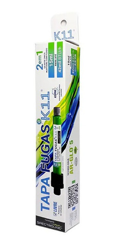 Imagem 4 de 7 de Tapa Fugas K11 2em1 Gs 15ml 3,5 Tr Ou 42.000 Btu/h