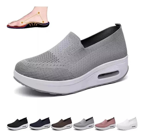 Zapatillas Cómodas, Zapatillas Ortopédicas Para Mujer