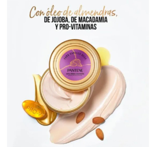Mascarilla Pantene Intensiva Nutre, Renueva, Sella 300ml 2pz