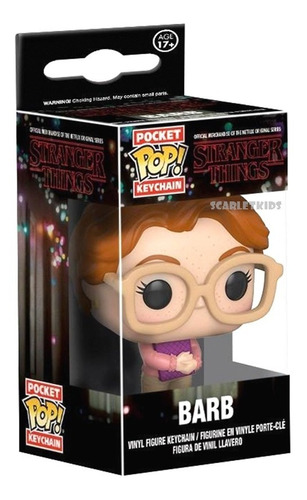 Llavero Stranger Things Barb Funko Original Scarlet Kids