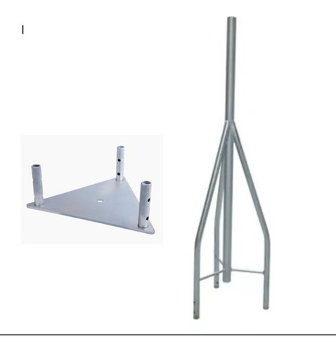 Tramo De Torre, Base Y Copete Tz-30 En Electrolisis