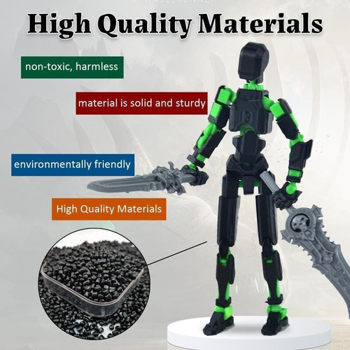 Para Dummy 13, Figuras De Accion T13 Alas, Robot