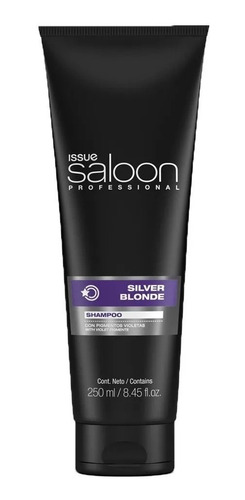 Shampoo Matizador Violeta Silver Blonde Issue 250ml Rubios