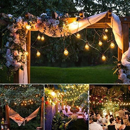Guirnalda Cadena Luces Led Exteriores Bombillas Irrompible