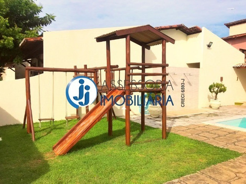 Imagem 2 de 18 de Casa Com Em Nova Parnamirim, Com 3 Quartos Sendo Um Suíte, Em Condomínio Fechado Na Maria Lacerda - Ca00097 - 33724562