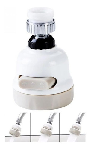 Imagen 2 de 2 de 3 Grifo Difusor Flexible Giratorio 360°