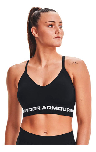 Under Armour Peto Mujer Seamless Low Long Bra 1357719-001