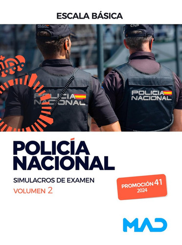 Libro Policia Nacional Escala Basica Promocion 41 Simulac...