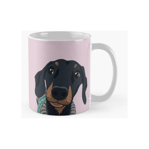 Taza Handsome Fella - Dachshund Salchicha De Perro Calidad P