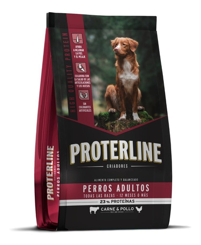Proterline Alimento Balanceado Para Perro Adulto 22kg