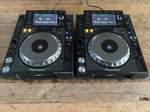 Imagen 4 de 4 de 2x Pioneer Cdj-2000 Nxs Nexus Multiplayer Dj Set Pair
