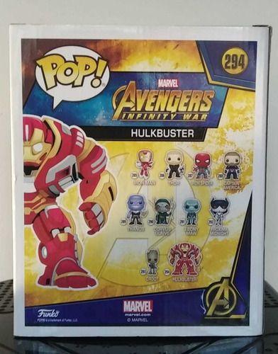 Funko Pop! Hulkbuster Avengers Infinity War Marvel