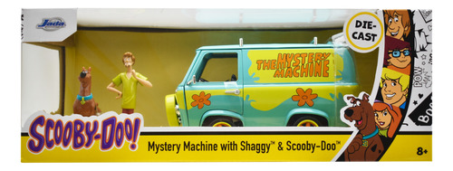 Mystery Machine Scooby Doo Y Shaggy Escala 1:24 Jada