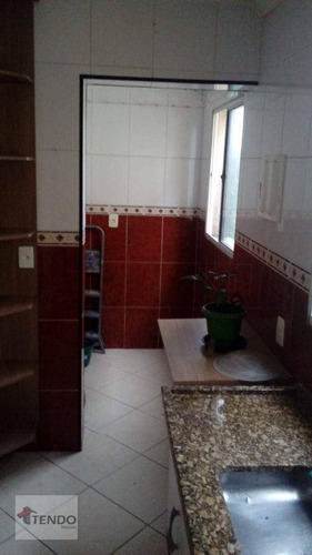Imagem 6 de 18 de Imob03 - Apartamento Com 2 Dormitórios À Venda, 53 M² Por R$ 208.000 - Parque São Vicente - Mauá/sp - Ap3047