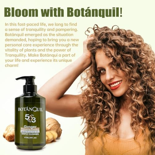 Shampoo Espessante De Gengibre Botanquil 473 Ml (16 Fl.oz),