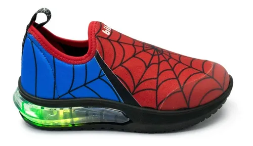 Spiderman Zapatillas Niño Yemen Toque Cierre Menor Niños Azul Marino Talla  UK 1