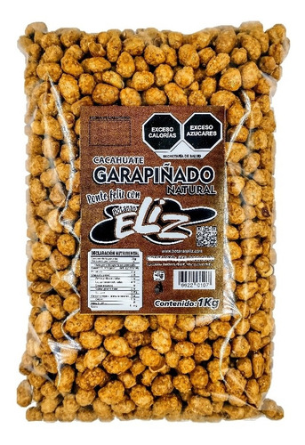 Cacahuate Garapiñado Natural 1 Kg - Botanas D'liz