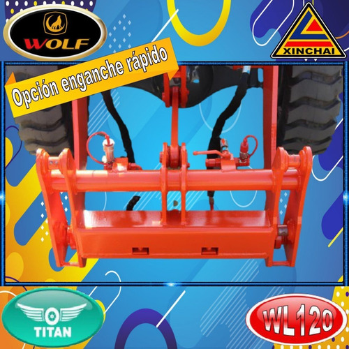 Imagen 12 de 15 de Pala Cargadora Frontal Wolf We120 0hs