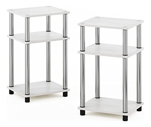 Furinno Just 3-tier Turn-n End Side Night Stand/mesita De No